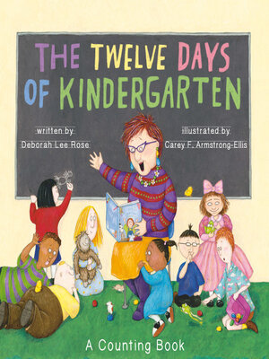 cover image of The Twelve Days of Kindergarten
